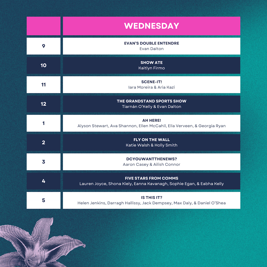 FM Timetable